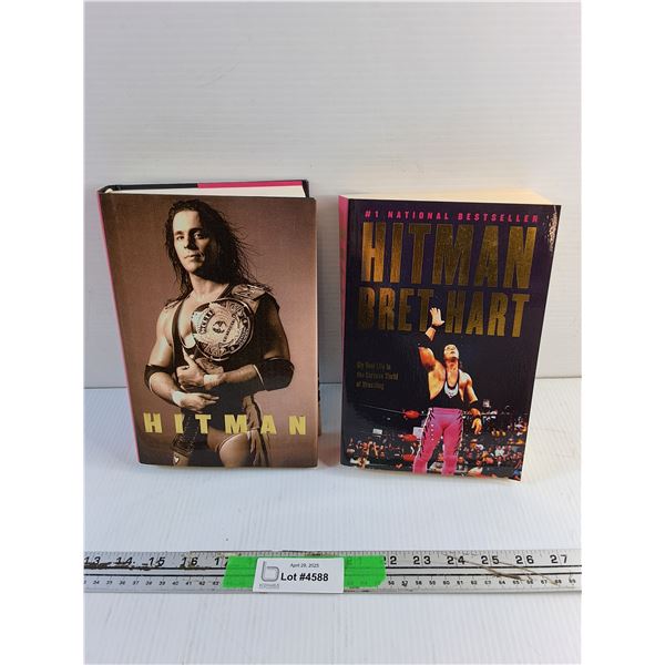 (2) Hitman Wrestling Books