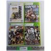 Image 1 : (4) Xbox 360 Games - Battlefield Bad Company, Far Cry 3 and Sleeping Dogs