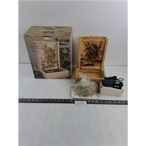 Litetyme Tranquility Water Fountain- Appears Unused - Untested