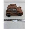 Image 1 : Wooden VW Car Coin Bank 10" x 7" x 5.5"