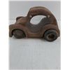 Image 2 : Wooden VW Car Coin Bank 10" x 7" x 5.5"