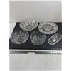 Image 1 : Vintage Glass & Crystal Dishes Lot