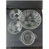 Image 2 : Glass/Other Dish Lot- (5) Bowls, Tray