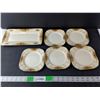 Image 1 : English Ceramic Tray & (5) Dessert Plates
