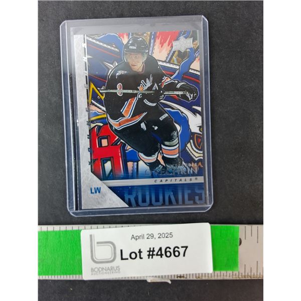 Renewed Alexander Ovechkin Upper Deck Young Guns Rookie Card