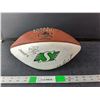 Image 1 : Saskatchewan Roughriders Grey Cup Autographed (30  Signatures) Football