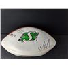 Image 2 : Saskatchewan Roughriders Grey Cup Autographed (30  Signatures) Football