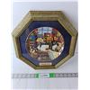Image 1 : "Maggie the Messmaker" Framed Painted Plate by Charles Wysocki 13.75"