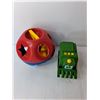 Image 3 : (4) Kids' Toys, Some Sound Effects- John Deere, Dinosaur Car, Vtech, Shape Game