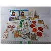 Image 1 : Kids' Vintage Lot- Magnets, Stickers,Misc.