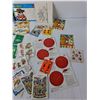 Image 2 : Kids' Vintage Lot- Magnets, Stickers,Misc.