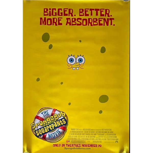 SpongeBob Square Pants original movie poster