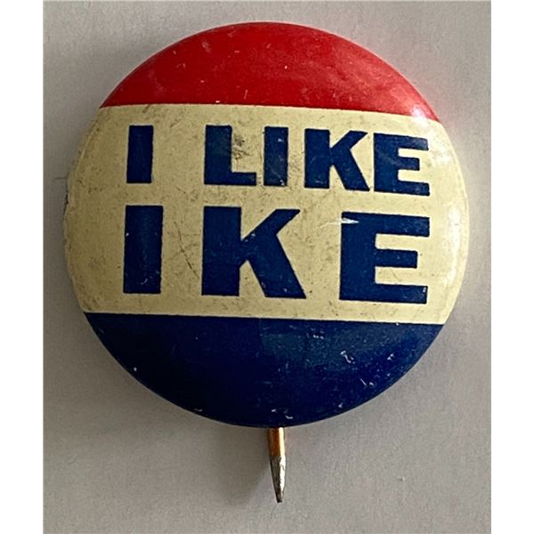 I Like Ike campaign pin