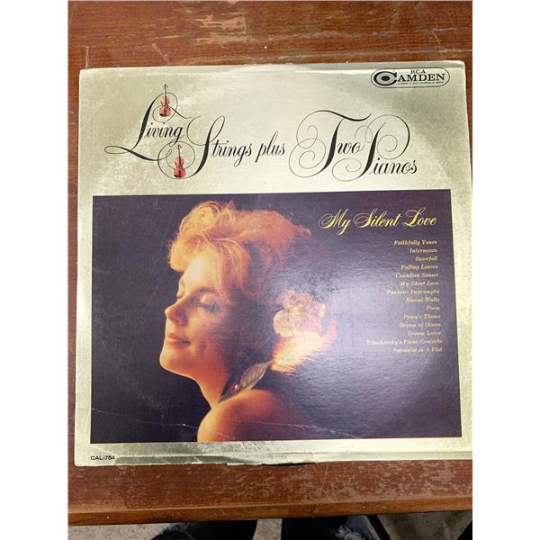 Living Strings Plus Two Pianos My Silent Love Album
