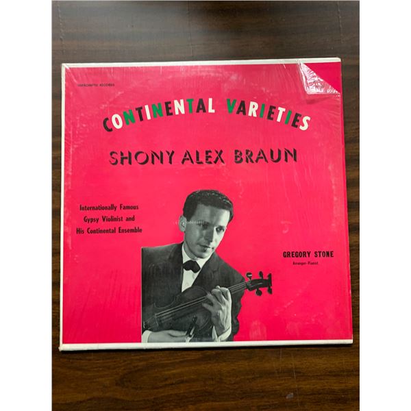 Continental Varieties Shony Alex Braun ‎Album