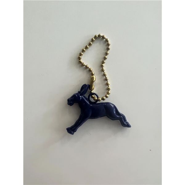 1960s Democrat Donkey keychain.