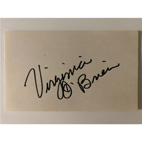 Virginia O'Brien signature cut