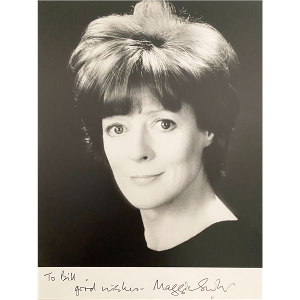 Othello Maggie Smith signed photo