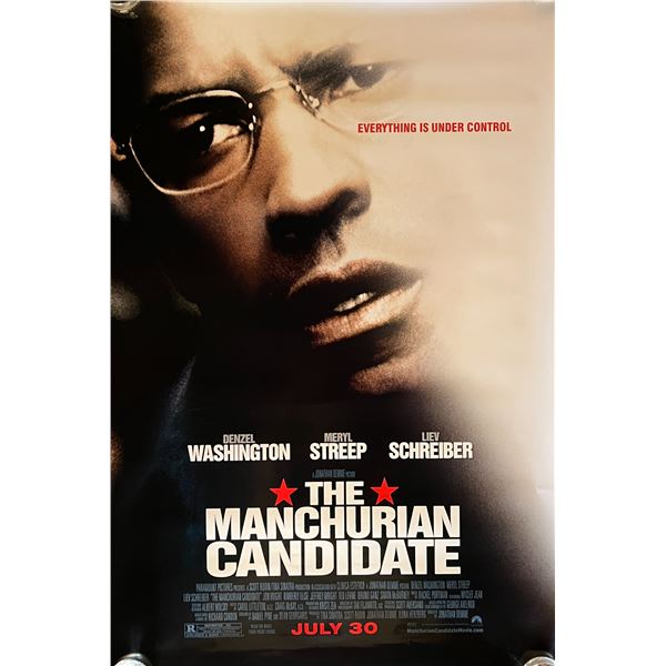 The Manchurian Candidate 2004 original movie poster