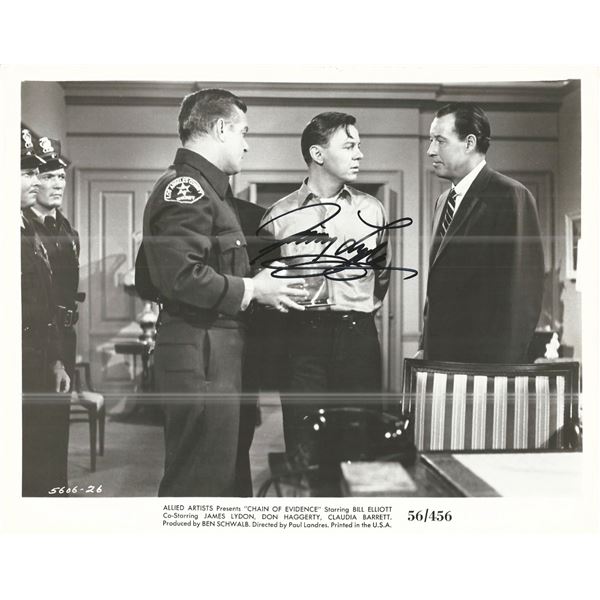 Jimmy Lydon signed photo