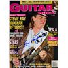 Stevie Ray Vaughan signed Guitar Magazine