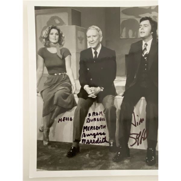 Those Amazing Animals Burgess Meredith and Jim Stafford signed photo