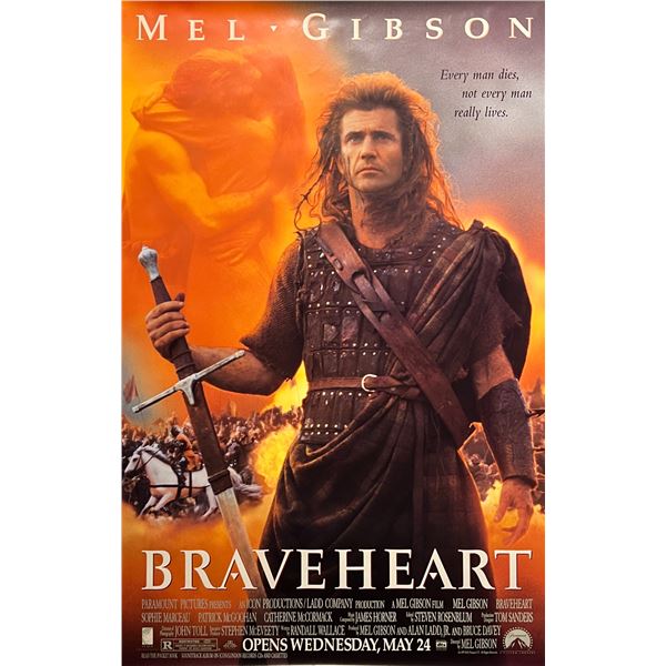 Braveheart 1995 Original Movie Poster