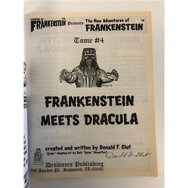 The New Adventures of Frankenstein Tome #4 Frankenstein Meets Dracula