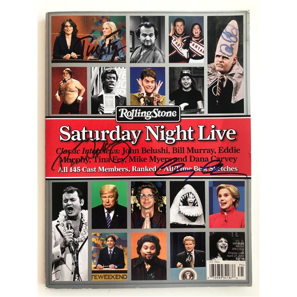 Saturday Night Live Cast Signed Rolling Stone Magazine