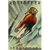 Image 1 : The Rocketeer original 1991 vintage glossy advance sheet poster