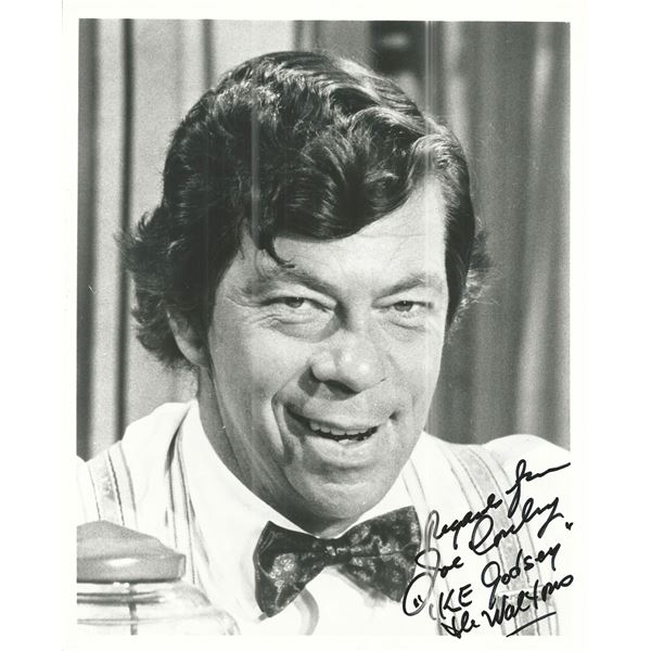 The Waltons Joe Conley signed photo