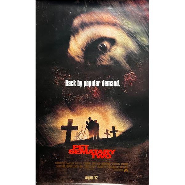 Pet Sematary 1989 Original Movie Poster