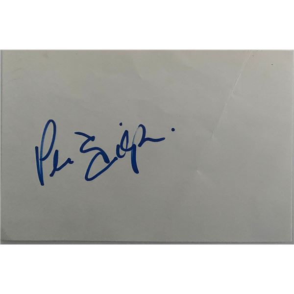 Hoarding Eleven Peter English original signature