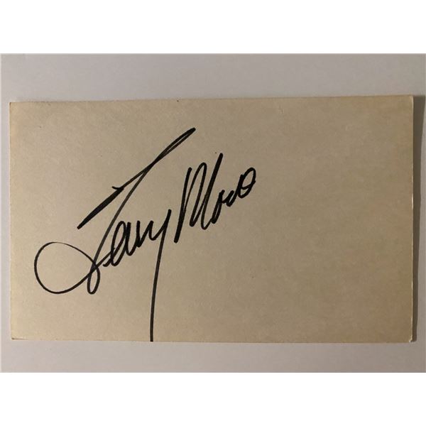 Terry Moore signature cut