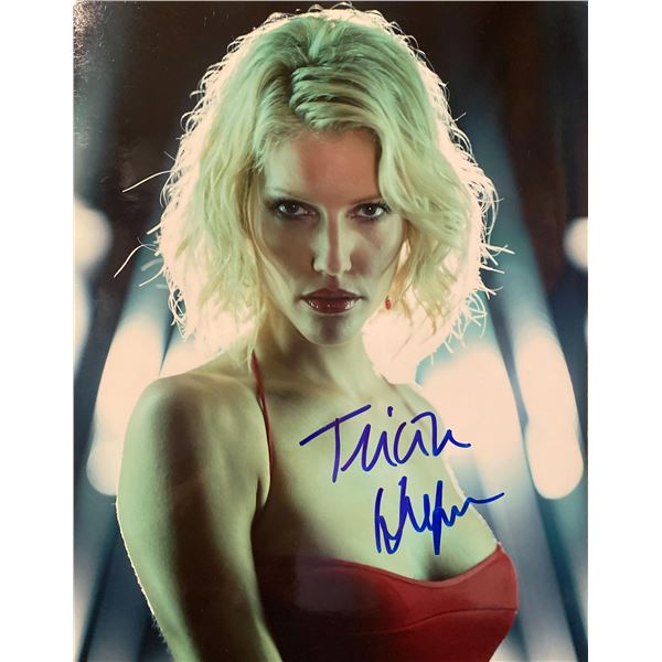 Tricia Helfer signed photo