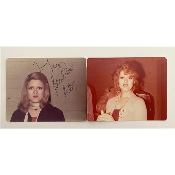 Bernadette Peters signed photo