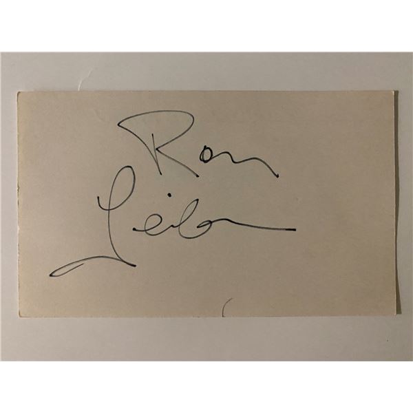 Angels in America Ron Liebman signature cut