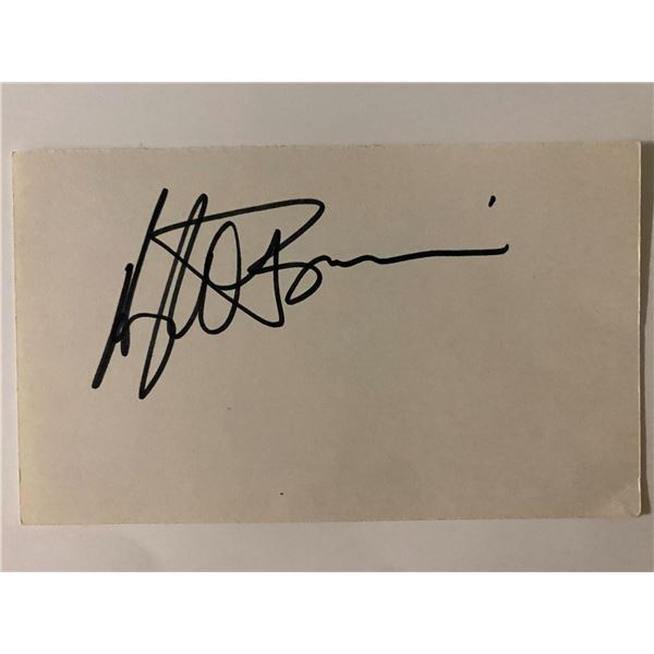 Hugh O'Brian signature cut