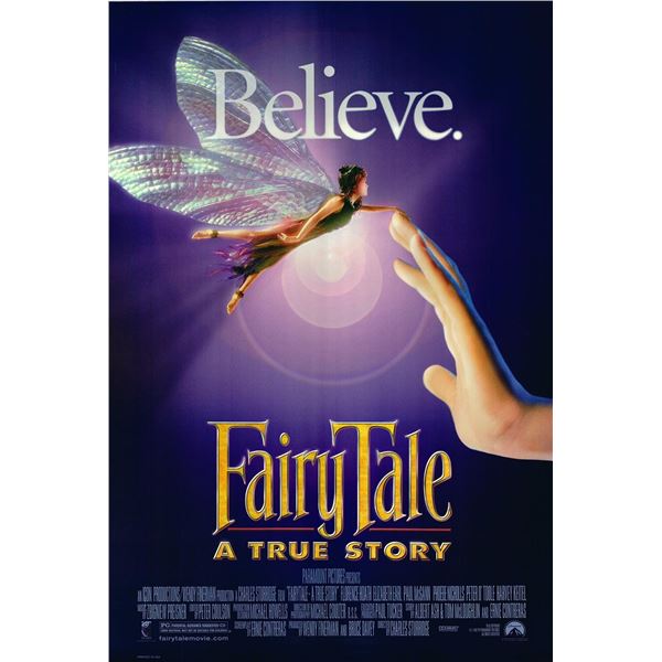 FairyTale: A True Story original 1997 vintage one sheet movie poster