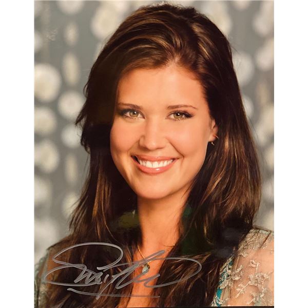 Sarah Lancaster signed photo