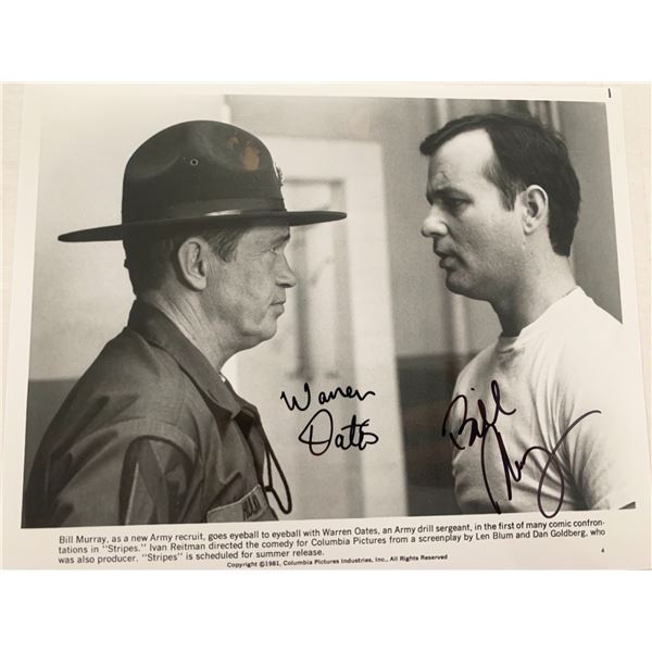 Stripes signed movie photo. GFA Authenticated