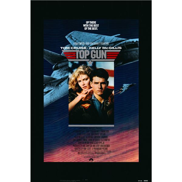 Top Gun 1986 original vintage one sheet movie poster
