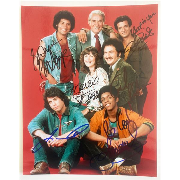 Welcome Back, Kotter cast signed photo