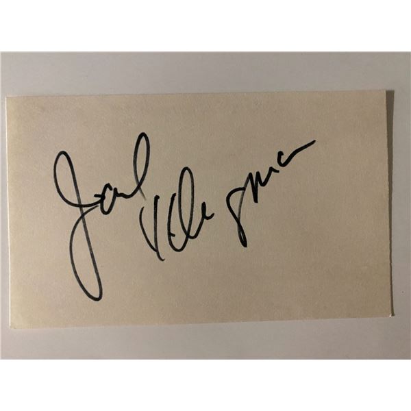 The Odd Couple Jack Klugman signature cut