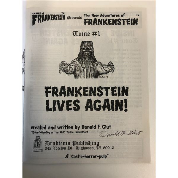 The New Adventures of Frankenstein Tome #1 Frankenstein Lives Again