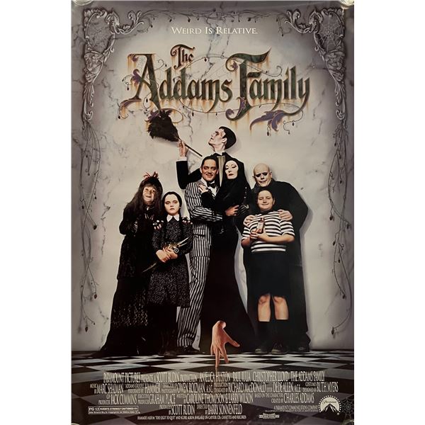 Addams Family Values 1993 original one sheet movie poster