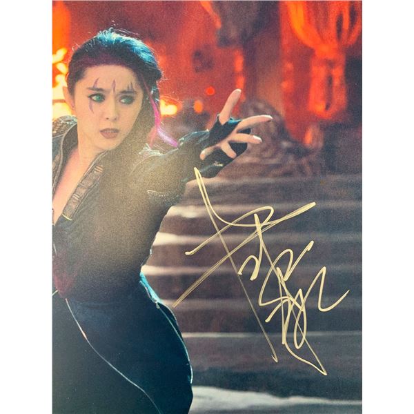 X-Men Fan Bingbing signed movie photo