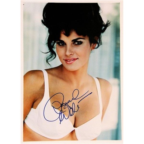 Raquel Welch signed photo