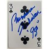 Image 1 : signed playing card
