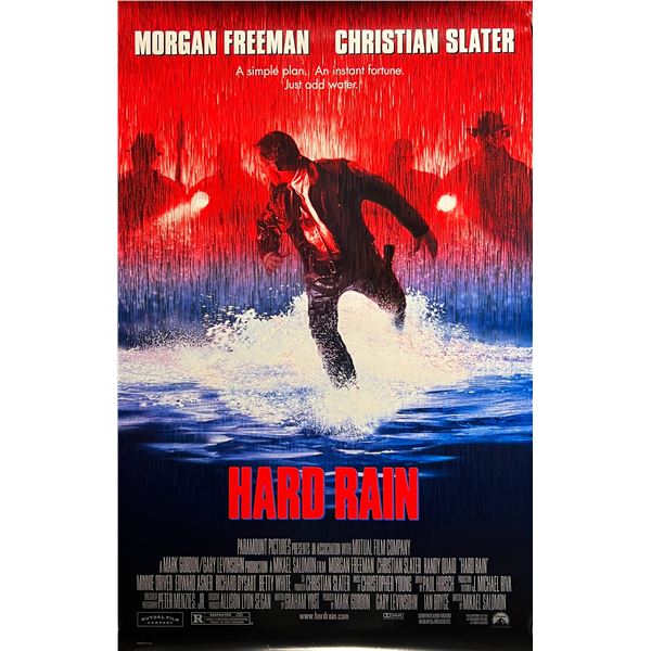 Hard Rain 1998 Original Movie Poster